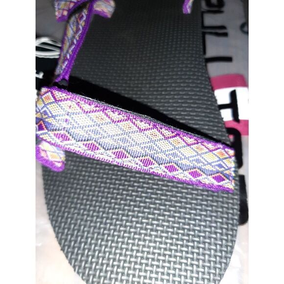 New Men's Size 5 Purple Black Pulltop Cloud Walk Jolin Summer Sandals Sh… - Picture 3 of 4